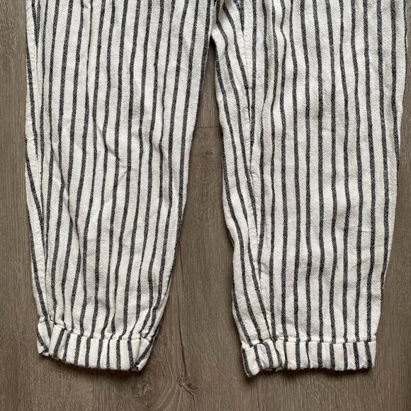 Old Navy Mid-Rise Cropped Linen-Blend Pants Small - Picture 6 of 10